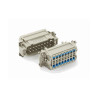 Insert HE, Quick Connection à ressort, femelle, 16 pin, 16A, Polycarbonate, 16B|32B 